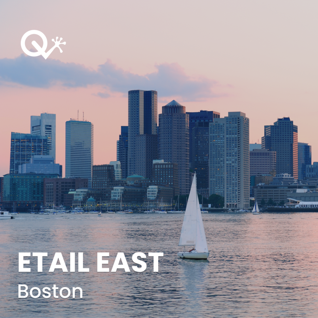Quicklizard event cover for eTail East in Boston.