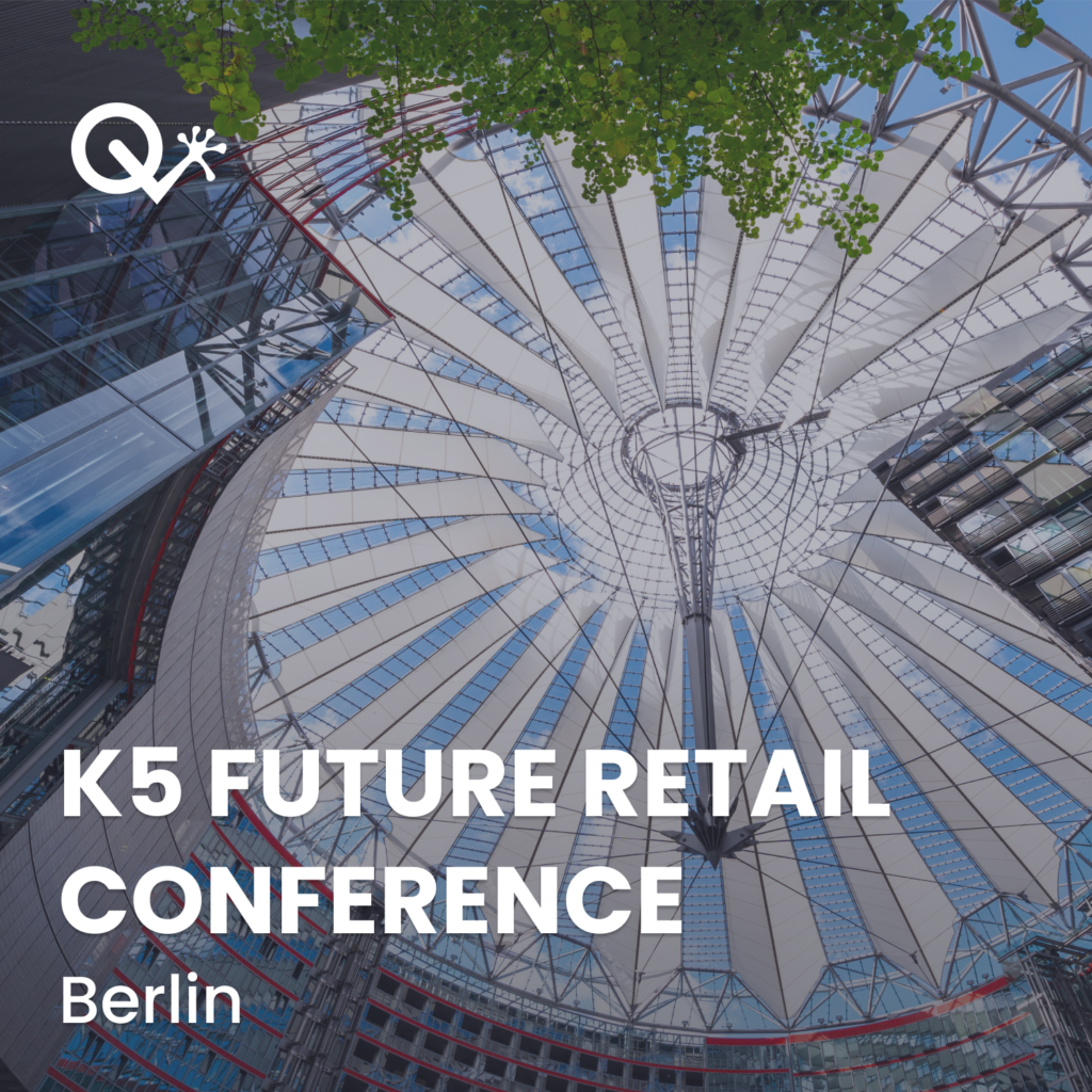 Quicklizard event cover for K5 Future Retail Conference in Berlin.